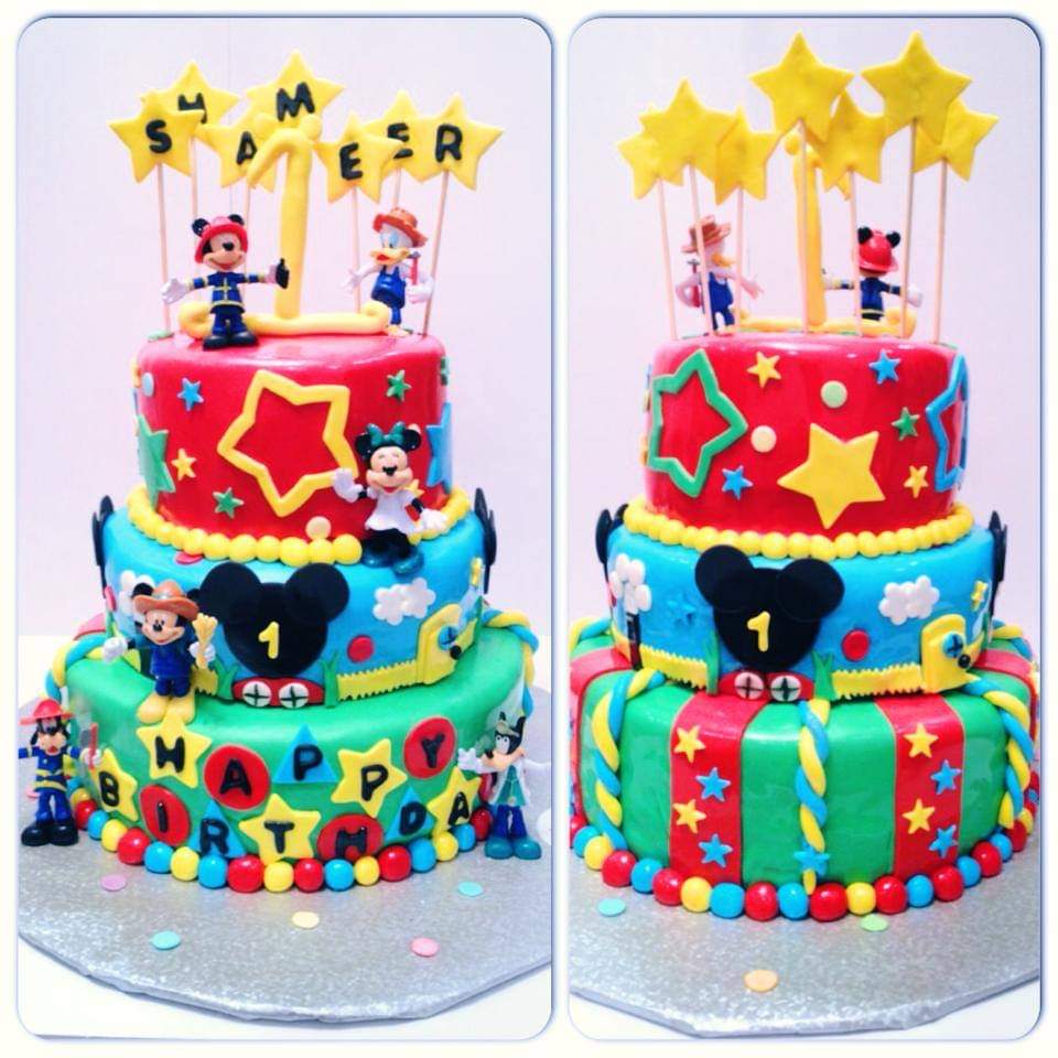 Mickey Mouse cake