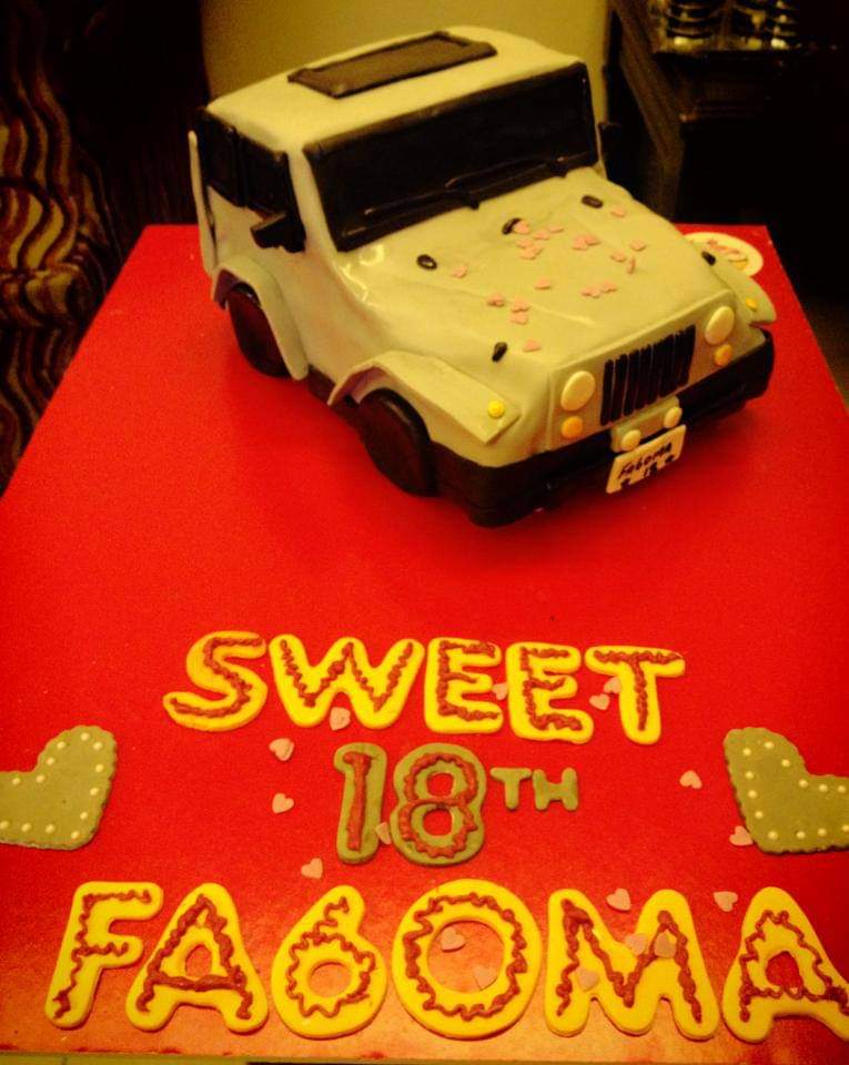 Jeep cake