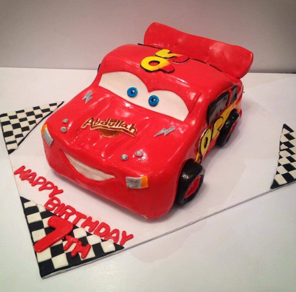 McQueen Car Cake