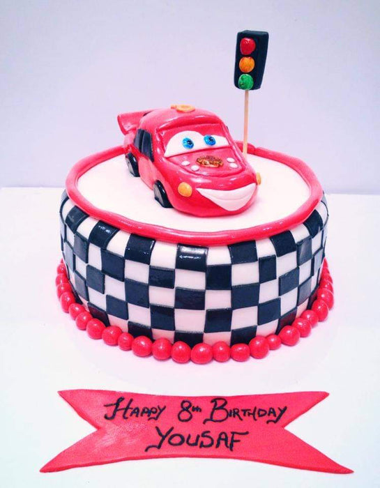 Lightning McQueen - Cars Cake - Decorated Cake by Sam - CakesDecor