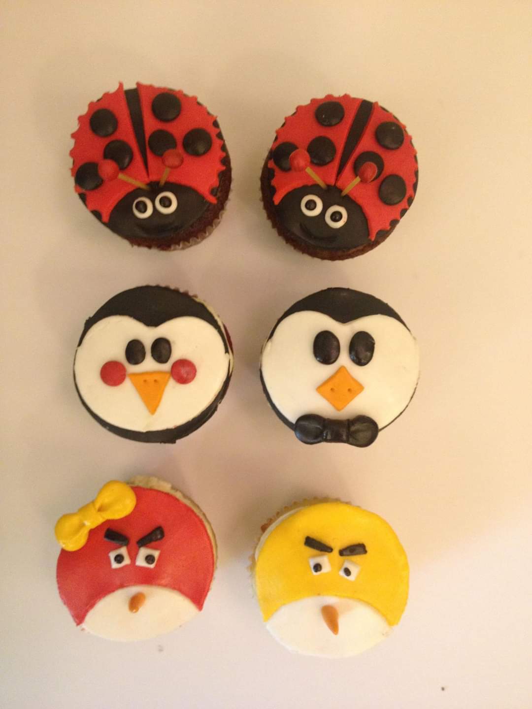 Angry Bird Series CupCakes